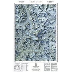 National Geographic Maps: Mount Everest 23 1/2 X 38 (NG World Thematic Maps)