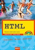 Produkt-Bild: HTML easy. Webseiten einfach selber machen. Leicht, klar, sofort