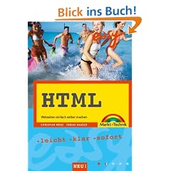 HTML easy. Webseiten einfach selber machen. Leicht, klar, sofort