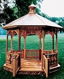 12' Queen Anne Gazebo kit, w/floor
