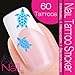 Nailart NAIL TATTOO STICKER - turtle / tortoise - turquoise