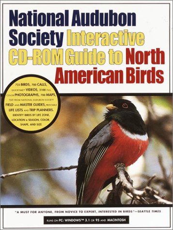 The National Audubon Society Interactive CD-ROM Guide to North American Birds (National Audubon Society Interactive CD-ROM Series)