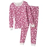 Cuddl Duds Warmwear Heart Thermal Long Underwear Set - Girls