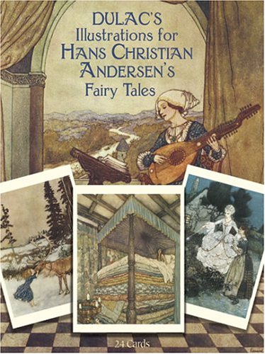 Dulac's Illustrations for Hans Christian Andersen's Fairy Tales: 24 Cards