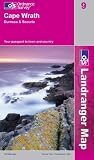 Cape Wrath, Durness and Scourie (Landranger Maps) (Landranger Maps)