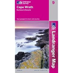 Cape Wrath OS map