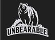 Unbearable Upstream Images Silver Vinyl Wildlife Car Truck Window Decal Sticker