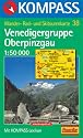 Kompass Karten, Venedigergruppe, Oberpinzgau: Wandern / Rad / Skitouren. Mit Panorama