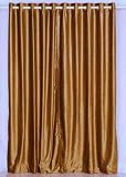 Ring Top / Grommet Top Taupe Velvet Curtains / Drapes / Panels