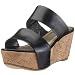 K & S Shilo 51-28120.330, Damen Clogs & Pantoletten, schwarz, (schwarz/natur), EU 40 (UK 40 )