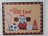 University of South Carolina Gamecock Baby GIRL Plaque - Collegiate Baby Kids USC Gamecock Fan Gift Item