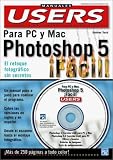 img - for Photoshop 5 Facil En Colores, Para PC y Mac, Con CD-ROM: Manuales Users, en Espanol / Spanish (Manuales PC Users) book / textbook / text book