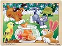 Melissa & Doug Playful Pets Wooden Jigsaw Puzzle