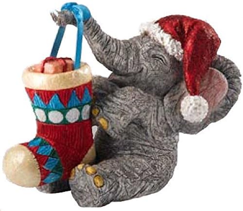 Tuskers Country Artists Stocking Filling Fun Elephant Figurine