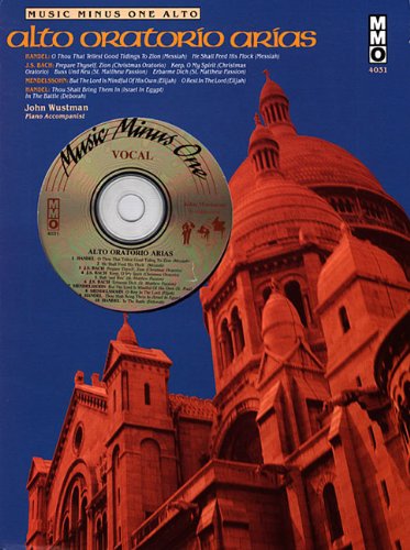 Music Minus One Alto: Oratorio Arias For Contralto (Book & CD)
