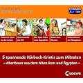 CD WISSEN Junior - TATORT GESCHICHTE - Sammel-Box - Abenteuer aus dem Alten Rom und �gypten, 10 CDs