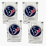 Review Great American Products  / Houston Texans 4 Piece Square Shot Glass Set