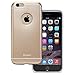 iPhone 6 Case, Daswise® Slim-fit iPhone6 Cases 4.7 Inch, Ultra-thin Screen Protector with Precise Ports & Logo Cut-outs, Soft TPU Bumper Protection- Impact & Scratch Resistant, Shock Proof/dirt Proof Metallic Finished Base (Champagne Gold)