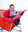 J.L. Childress Safe Seat Shopping Cart and High Chair Cover and Stroller Liner, Red