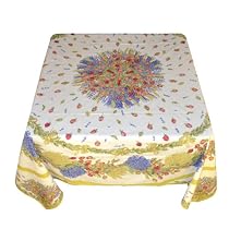 Big Sale Natural Red Roses, 68-in Square by Vero France