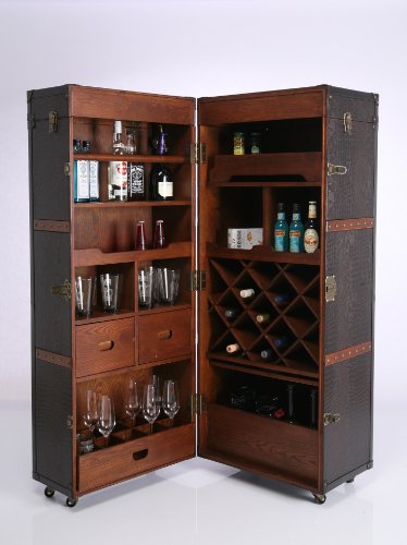 Kare 73933 Schrankkoffer Bar Colonial