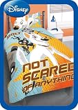 DISNEY BOLT MOVIE SCARED PANEL SINGLE BED DUVET COVER SET NEW