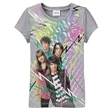 Girls' Camp Rock Electric Tee - Gray