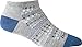 Darn Tough Women's Farmer's Market No Show Light Cushion Sock, Zinc Small