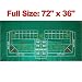 Sporting Goods : Trademark Poker Craps Layout 36-Inch x 72-Inch