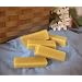 (5 Bars) 100% ORGANIC Hand Poured Beeswax - 1oz each - Premium Quality, Cosmetic Grade, Triple Filtered Bees Wax
