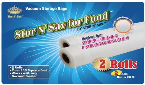 Stor N? Sav 2 Pack of 8 Inch Bags