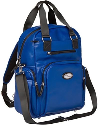 BooPeeDo Backpack Diaper Bag with RFID Blocking Pocket and Changing Pad, Royal Blue
