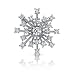 512ZeseHVsL. SL75  Enchanted Style Sterling Silver Tiffany Inspired Snowflake White