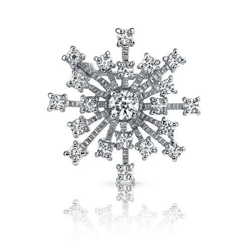 512ZeseHVsL Enchanted Style Sterling Silver Tiffany Inspired Snowflake White