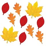  : Autumn Leaves Mini Glitter Cutouts