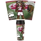 Montana Grizzlies Official 16oz Capacity NCAA Travel Mug