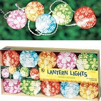 Round Printed Lantern Light Set 11ft
