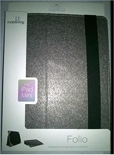 Apple iPad Mini MobiLiving Folio Case - Gray -