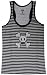 Paul Frank - Skurvy Black and White Racer Tank for women