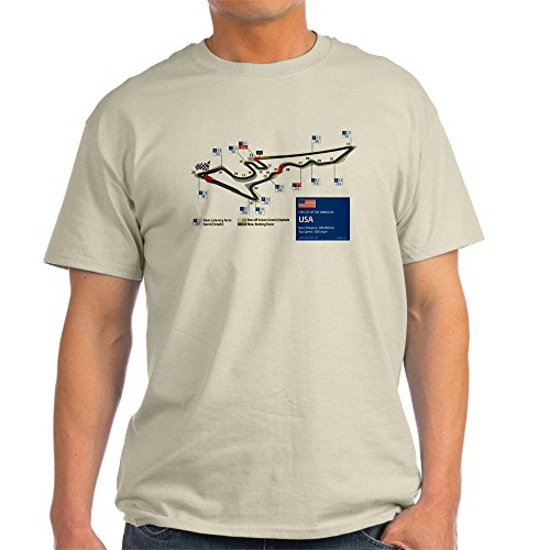 CafePress Light T-Shirt - Formula 1 - Circuit of the Americas, USA T-Shirt