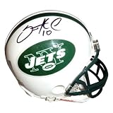 Santonio Holmes Autographed New York Jets Mini Helmet
