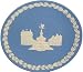 Wedgwood 1971 Christmas Plate Piccadilly Circus