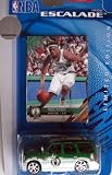Nba Boston Celtics Limited Edition 1:64 Scale Escalade Car and Upper Deck Paul Pierce Card