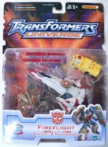Transformers Universe Fireflight Firebot & Thunderwing Figure Set