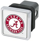 Alabama Crimson Tide Chrome Trailer Hitch Cover- by Football Fanatics