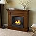 Real Flame Chateau Ventless Gel Fireplace in Espresso Finish