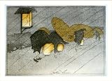 Historic Print (L): A rainy twilight / Bertha Lum.