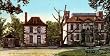 Mt. Pleasant - Benedict Arnold's Philadelphia Mansion, 1900 - Exceptional 16" x 20" print of vintage color photochrome from the Library of Congress Collection