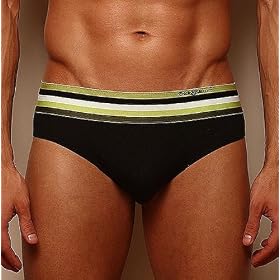 Dick & Jane Fashion Stripe Cotton Hipster Brief