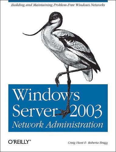 Cover image : Windows Server 2003 Network Administration